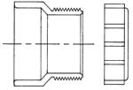 DWV SCH40 Trap Adaptor - Female
